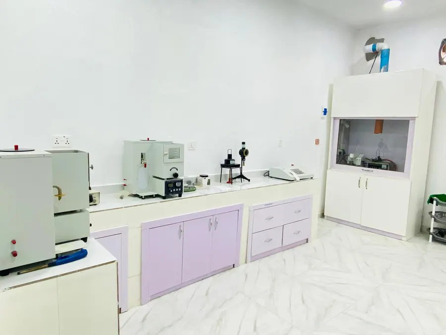 Cross section of petroleum laboratory — Jacio Environmental Limited