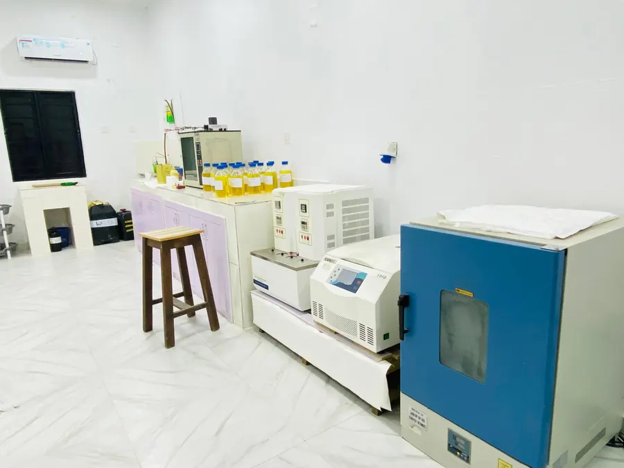 Cross section of petroleum laboratory — Jacio Environmental Limited