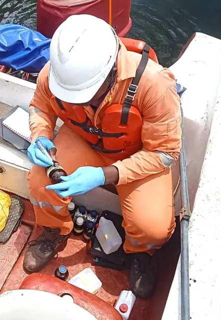 Water Sampling & Labelling — Jacio Environmental Limited